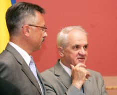 Sergey Golovaty and Vasily Malyarenko
