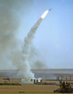 Launch of the anti-aircraft and missile complex C-200 