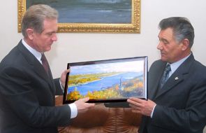 Hennady Novitski and Alexandr Omelchenko