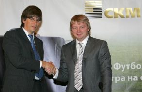 Oleg Popov and Sergey Palkin