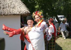Participants of the Sorochinskaya fair