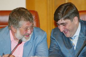 Айк Памбухчян и Игорь Коломойский