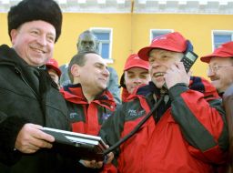 Stanislav Dovgy and Aleksandr Mikho