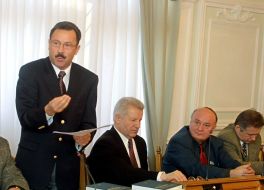 Alexander Moroz, Sergei Holovaty and Ivan Boki