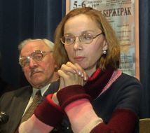 Mikhail Ulyanov and Iryna Kupchenko