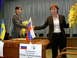 Дарья Ткаченко и Тамара Тансиккужина