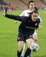 Soccer FC ”Dynamo” (Kiev) vs FC ”Olympic” (Lion, France)