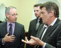 Ukraine visit of Spielberg