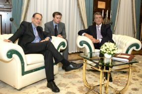 President of Ukraine met with Javier Solana