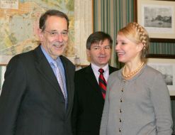 BYUT leader Yuliya Timoshenko met with Javier Solana
