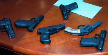 Pistol and revolvers