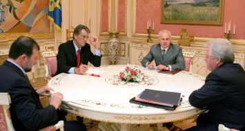 Yuschenko meeting with Medvedko