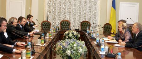 Тимошенко встреча с делегацией Европарламента