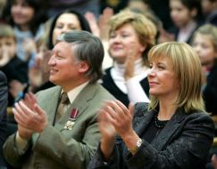 Yuschenko Karpov visit to boarding school