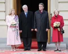 встреча Ющенко с Адамкусом