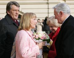 встреча Ющенко с Адамкусом