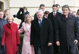 meeting Yuschenko with Adamkus