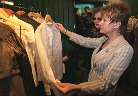 Dress exhibition of modeller Telizhenko