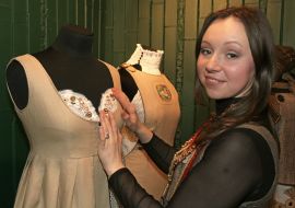 Dress exhibition of modeller Telizhenko