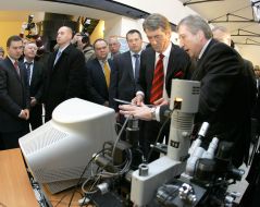 Visit of Victor Yuschenko