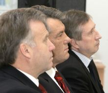 Visit of Victor Yuschenko