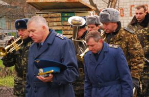 Funeral of serviceman