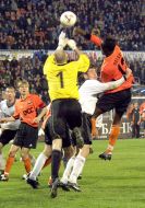 Игровой момент матча