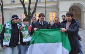 Підписання протоколу щодо передачі стадіону ФК ”Карпати”