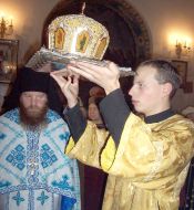 Solemn liturgy is a 150 years sanctifying of the Svyato-Mikhaylovsky cathedral occasionally