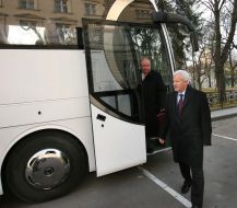 Visit by Aleksandr Moroz to Lvov