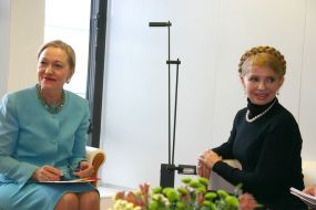 Meeting of Timoshenko with European Commissioner