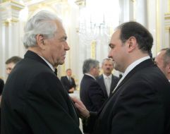 Reception on the occasion of the second anniversary of the Orange Revolution.