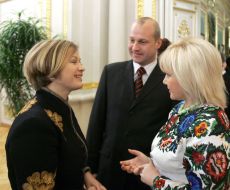 Reception on the occasion of the second anniversary of the Orange Revolution.