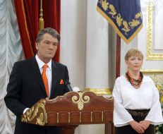 Reception on the occasion of the second anniversary of the Orange Revolution.