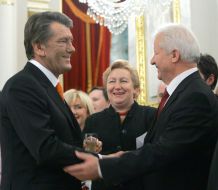 Reception on the occasion of the second anniversary of the Orange Revolution.