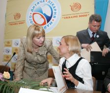 Visit of Yuschenko to Kharkov state medical university