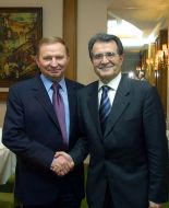 Leonid Kuchma, Romano Prodi 