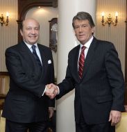 Meeting of Yuschenko with Igor Ivanov