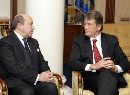 Meeting of Yuschenko with Igor Ivanov