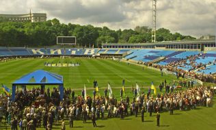 Церемония прощания с Валерием Лобановским