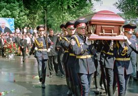 Церемония прощания с Валерием Лобановским