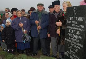 The Commemoration of starvation victims