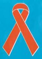 Red ribbon - the international symbol of fight against AIDS