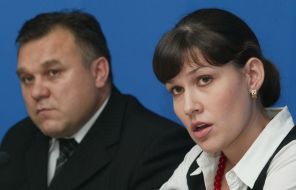 Olga Strizhova and Viktor Tkachuk 