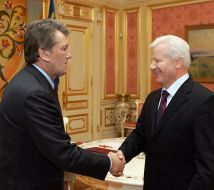 Meeting of Yuschenko with Moroz