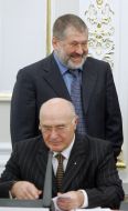 Vladimir Stelmakh and Igor Kolomoysky