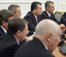 Meeting of Yuschenko with business leaders