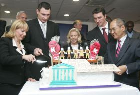 Klichko brothers UNESKO Champions status rewarding