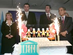 Klichko brothers UNESKO Champions status rewarding