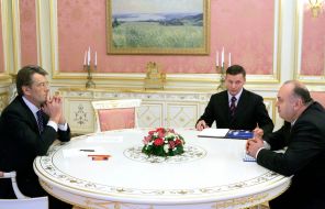 Meeting of Yuschenko with Tsushko